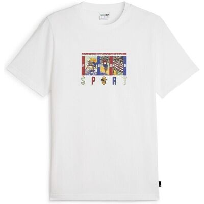 T-shirts med korta ärmar Puma Graphics Sport Tee EU S,EU XL Herr T-shirts med korta ärmar Puma Graphics Sport Tee EU S,EU XL Herr
