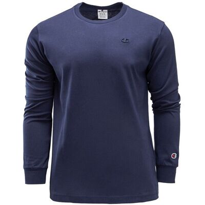 Långärmade T-shirts Champion 219071BS538NVB EU S Herr Långärmade T-shirts Champion 219071BS538NVB EU S Herr
