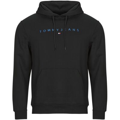 Fleecetröjor Tommy Jeans TJM REG LINEAR LOGO HOODIE EXT EU XXL,EU S,EU M,EU L,EU XL Herr Fleecetröjor Tommy Jeans TJM REG LINEAR LOGO HOODIE EXT EU XXL,EU S,EU M,EU L,EU XL Herr