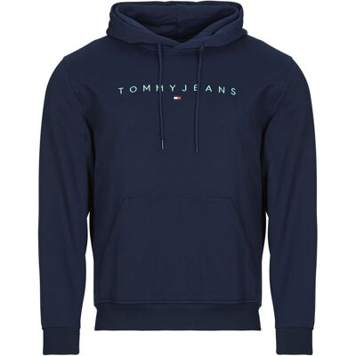 Fleecetröjor Tommy Jeans TJM REG LINEAR LOGO HOODIE EXT EU XXL,EU S,EU M,EU L,EU XL,EU XS Herr Fleecetröjor Tommy Jeans TJM REG LINEAR LOGO HOODIE EXT EU XXL,EU S,EU M,EU L,EU XL,EU XS Herr