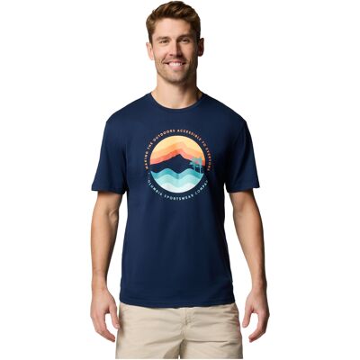 T-shirts med korta ärmar Columbia Path Lake II Graphic Tee EU M,EU L Herr T-shirts med korta ärmar Columbia Path Lake II Graphic Tee EU M,EU L Herr
