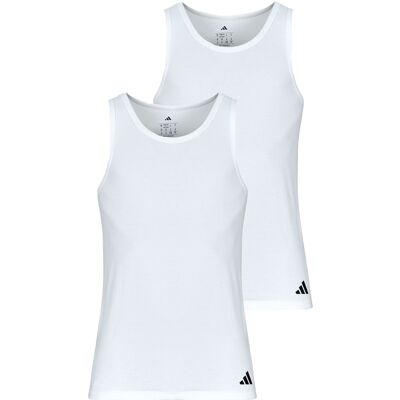 Linnen / Ärmlösa T-shirts adidas ACTIVE FLEX COTTON Pack de 2 EU XXL,EU S,EU M,EU L,EU XL Herr Linnen / Ärmlösa T-shirts adidas ACTIVE FLEX COTTON Pack de 2 EU XXL,EU S,EU M,EU L,EU XL Herr