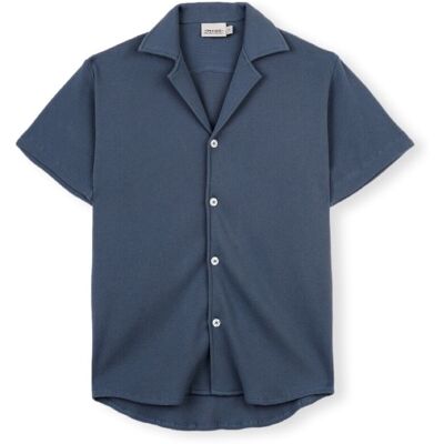 Skjortor med långa ärmar Imago Waffle Shirt - Blue EU S,EU M,EU L Herr Skjortor med långa ärmar Imago Waffle Shirt - Blue EU S,EU M,EU L Herr