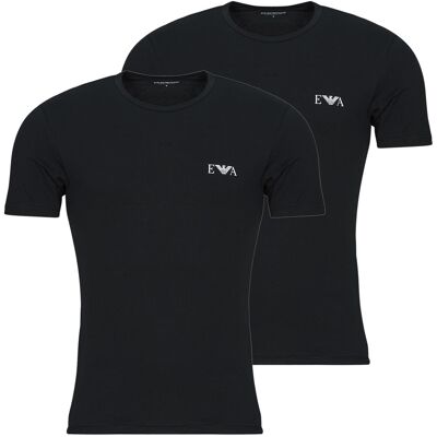 Giorgio Armani T-shirts med korta ärmar Emporio Armani 2-PACK CREW NECK T-SHIRT AF14131 EU XXL,EU S,EU M,EU L,EU XL Herr Giorgio Armani T-shirts med korta ärmar Emporio Armani 2-PACK CREW NECK T-SHIRT AF14131 EU XXL,EU S,EU M,EU L,EU XL Herr