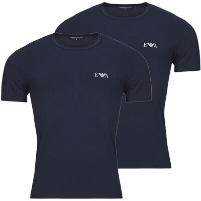 Giorgio Armani T-shirts med korta ärmar Emporio Armani 2-PACK CREW NECK T-SHIRT AF14131 EU XXL,EU S,EU M,EU L,EU XL Herr Giorgio Armani T-shirts med korta ärmar Emporio Armani 2-PACK CREW NECK T-SHIRT AF14131 EU XXL,EU S,EU M,EU L,EU XL Herr