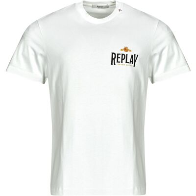 T-shirts med korta ärmar Replay - EU S,EU L,EU XL Herr T-shirts med korta ärmar Replay - EU S,EU L,EU XL Herr