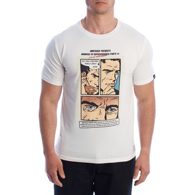 T-shirts med korta ärmar Inmyhood HS24MTS21-A-WHITE EU XXL,EU S,EU M,EU L,EU XL,EU 3XL Herr T-shirts med korta ärmar Inmyhood HS24MTS21-A-WHITE EU XXL,EU S,EU M,EU L,EU XL,EU 3XL Herr