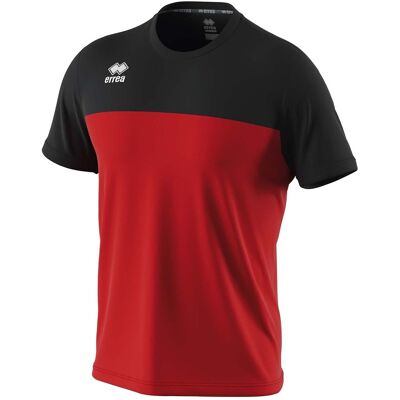 ERREA Röd Unisex Polyester T-Shirt - Produkt Typ ERREA Röd Unisex Polyester T-Shirt - Produkt Typ