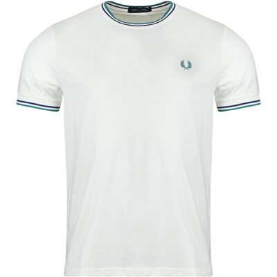 Polotröjor med korta ärmar Fred Perry TWIN TIPPED T-SHIRT EU XXL,EU S,EU M,EU L,EU XL,IT S,IT L,IT XXL Herr Polotröjor med korta ärmar Fred Perry TWIN TIPPED T-SHIRT EU XXL,EU S,EU M,EU L,EU XL,IT S,IT L,IT XXL Herr