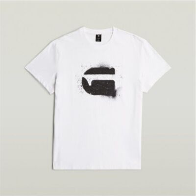T-shirts med korta ärmar G-Star Raw Spray G Logo R T EU L Herr T-shirts med korta ärmar G-Star Raw Spray G Logo R T EU L Herr