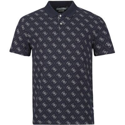 Polotröjor med korta ärmar Guess SS ALL OVER 4G JACQAURD POLO EU S,EU M,EU L,EU XL Herr Polotröjor med korta ärmar Guess SS ALL OVER 4G JACQAURD POLO EU S,EU M,EU L,EU XL Herr