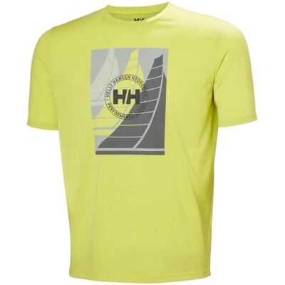 T-shirts med korta ärmar Helly Hansen 34419-410 EU L Herr T-shirts med korta ärmar Helly Hansen 34419-410 EU L Herr