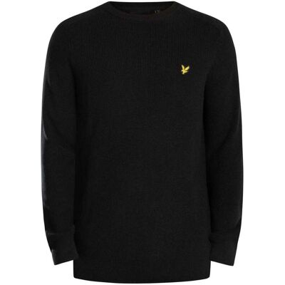 Tröjor Lyle & Scott Konstruerad ribbstickning EU S Herr Tröjor Lyle & Scott Konstruerad ribbstickning EU S Herr