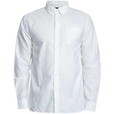 Skjortor med långa ärmar Lyle & Scott Tonal Eagle Enfärgad Oxfordskjorta EU S Herr Skjortor med långa ärmar Lyle & Scott Tonal Eagle Enfärgad Oxfordskjorta EU S Herr