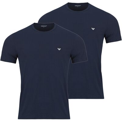 Giorgio Armani T-shirts med korta ärmar Emporio Armani EM000392 PACK DE 2 EU XXL,EU M,EU L,EU XL Herr Giorgio Armani T-shirts med korta ärmar Emporio Armani EM000392 PACK DE 2 EU XXL,EU M,EU L,EU XL Herr