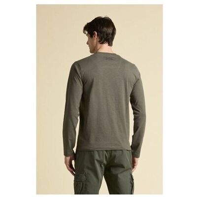 Långärmade T-shirts Aeronautica Militare TS2485UJ0070834 EU M Herr Långärmade T-shirts Aeronautica Militare TS2485UJ0070834 EU M Herr