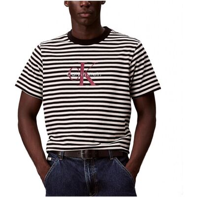T-shirts med korta ärmar Calvin Klein Jeans Ss 20s Stripe Jersey Mon EU M,EU L Herr T-shirts med korta ärmar Calvin Klein Jeans Ss 20s Stripe Jersey Mon EU M,EU L Herr