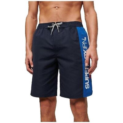 Shorts & Bermudas Superdry Short Sportswear bleu marine EU S Herr Shorts & Bermudas Superdry Short Sportswear bleu marine EU S Herr