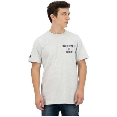 T-shirts med korta ärmar Superdry T-shirt Vintage Corp Logo Marl EU S Herr T-shirts med korta ärmar Superdry T-shirt Vintage Corp Logo Marl EU S Herr