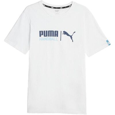 T-shirts med korta ärmar Puma T-shirt blanc pour homme EU S,EU L Herr T-shirts med korta ärmar Puma T-shirt blanc pour homme EU S,EU L Herr