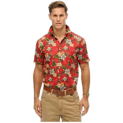 Skjortor med korta ärmar Superdry Chemise Hawaiian Print EU S,EU M,EU L,EU XL Herr Skjortor med korta ärmar Superdry Chemise Hawaiian Print EU S,EU M,EU L,EU XL Herr
