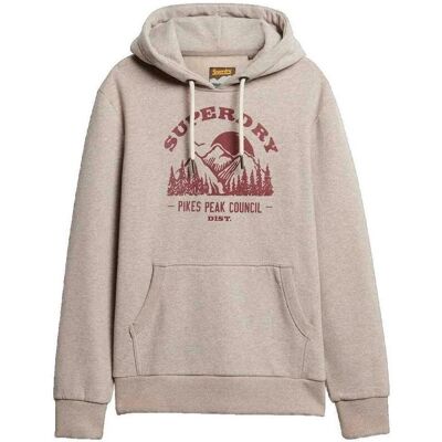 Huvtröjor Superdry Sweat à capuche Lo-fi Outdoor Graphic EU XL Huvtröjor Superdry Sweat à capuche Lo-fi Outdoor Graphic EU XL