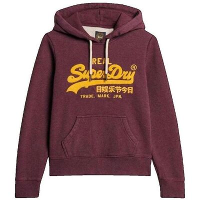 Huvtröjor Superdry Sweat à capuche Chenille Vl Graphic EU S,EU L Huvtröjor Superdry Sweat à capuche Chenille Vl Graphic EU S,EU L