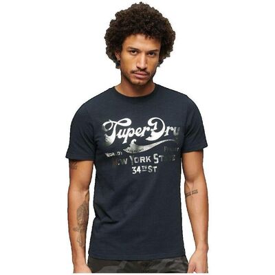 T-shirts med korta ärmar Superdry T-shirt Workwear à motif métallisé EU XL Herr T-shirts med korta ärmar Superdry T-shirt Workwear à motif métallisé EU XL Herr