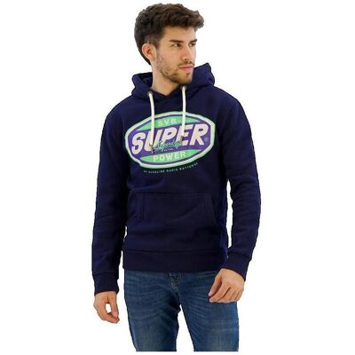 Huvtröjor Superdry Sweat à capuche Gasoline Workwear rouge EU S Huvtröjor Superdry Sweat à capuche Gasoline Workwear rouge EU S