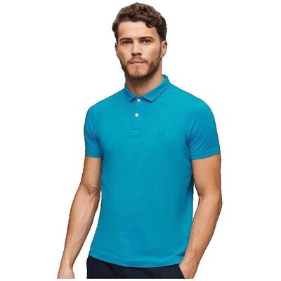 Polotröjor med korta ärmar Superdry Polo Essential Logo Neon bleu slim EU M,EU L Herr Polotröjor med korta ärmar Superdry Polo Essential Logo Neon bleu slim EU M,EU L Herr