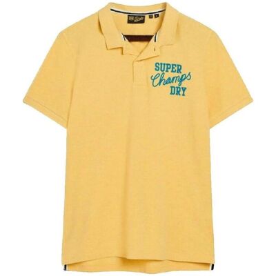Polotröjor med korta ärmar Superdry Polo manches courtes Vintage Superstate jaune EU S,EU XL Herr Polotröjor med korta ärmar Superdry Polo manches courtes Vintage Superstate jaune EU S,EU XL Herr