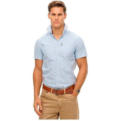 Skjortor med korta ärmar Superdry Chemise manches courtes Oxford EU S,EU L Herr Skjortor med korta ärmar Superdry Chemise manches courtes Oxford EU S,EU L Herr