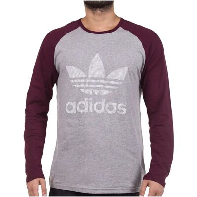 Långärmade T-shirts adidas AY8250 EU XXL,EU XL Herr Långärmade T-shirts adidas AY8250 EU XXL,EU XL Herr