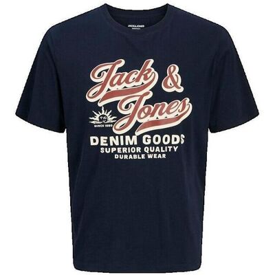 T-shirts med korta ärmar Jack & Jones T-shirt col rond bleu ciel EU S,EU M,EU XL Herr T-shirts med korta ärmar Jack & Jones T-shirt col rond bleu ciel EU S,EU M,EU XL Herr