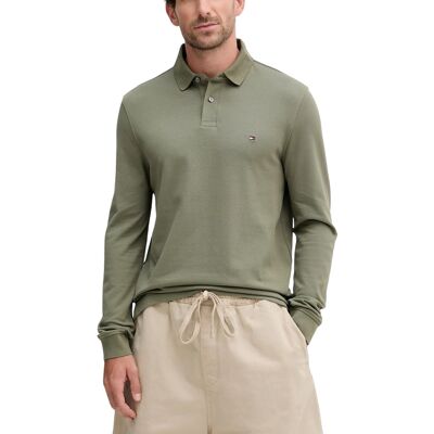 Polotröjor med långa ärmar Tommy Hilfiger 1985 REGULAR LS POLO MW0MW20183 EU S Herr Polotröjor med långa ärmar Tommy Hilfiger 1985 REGULAR LS POLO MW0MW20183 EU S Herr