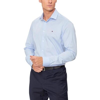 Skjortor med långa ärmar Tommy Hilfiger CL - FLEX POPLIN SF MW0MW38347 EU L Herr Skjortor med långa ärmar Tommy Hilfiger CL - FLEX POPLIN SF MW0MW38347 EU L Herr