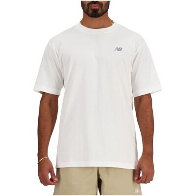 T-shirts med korta ärmar New Balance MT41509WT EU S,EU M,EU XL Herr T-shirts med korta ärmar New Balance MT41509WT EU S,EU M,EU XL Herr