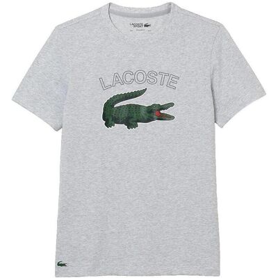 T-shirts med korta ärmar Lacoste T-shirt gris pour homme EU M,EU L,EU XL Herr T-shirts med korta ärmar Lacoste T-shirt gris pour homme EU M,EU L,EU XL Herr