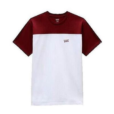 T-shirts med korta ärmar Vans T-shirt Script Crew Bordeaux EU S Herr T-shirts med korta ärmar Vans T-shirt Script Crew Bordeaux EU S Herr