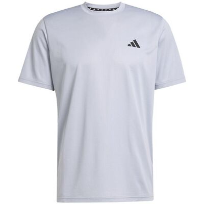T-shirts med korta ärmar adidas JX2725000HALSILBLAC EU S Herr T-shirts med korta ärmar adidas JX2725000HALSILBLAC EU S Herr