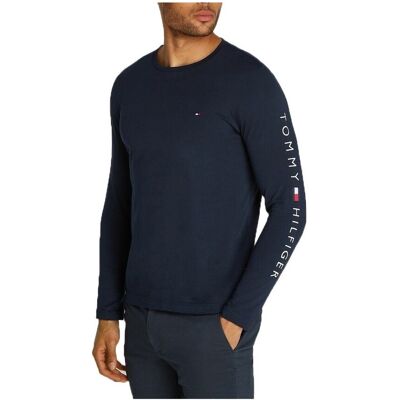 Tröjor Tommy Hilfiger Tommy Logo Long Sleeve T EU S Herr Tröjor Tommy Hilfiger Tommy Logo Long Sleeve T EU S Herr