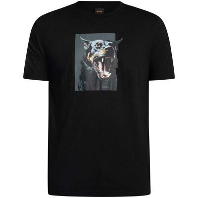 T-shirts med korta ärmar BOSS Dobermann T-shirt med grafisk design EU XXL,EU S,EU M,EU L,EU XL Herr T-shirts med korta ärmar BOSS Dobermann T-shirt med grafisk design EU XXL,EU S,EU M,EU L,EU XL Herr