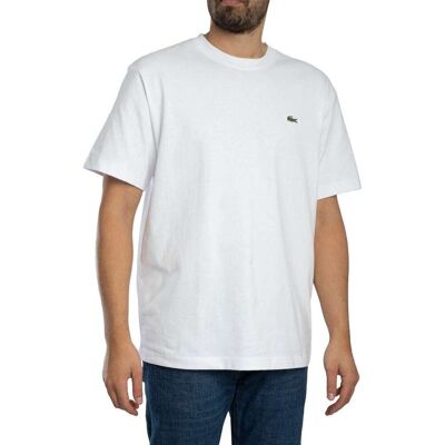 T-shirts med korta ärmar Lacoste T-shirt i kraftig bomullsjersey EU XXL,EU S,EU XL Herr T-shirts med korta ärmar Lacoste T-shirt i kraftig bomullsjersey EU XXL,EU S,EU XL Herr