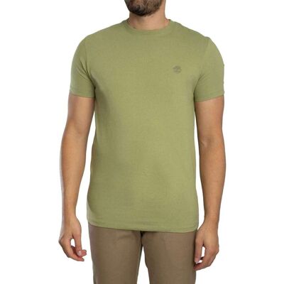 T-shirts med korta ärmar Timberland Slim Fit T-shirt med broderad logotyp EU XXL,EU S,EU M,EU L,EU XL,EU 3XL Herr T-shirts med korta ärmar Timberland Slim Fit T-shirt med broderad logotyp EU XXL,EU S,EU M,EU L,EU XL,EU 3XL Herr