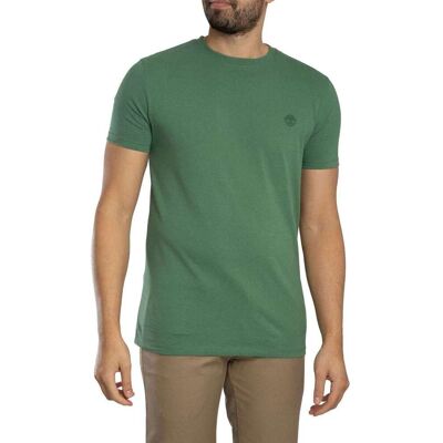 T-shirts med korta ärmar Timberland Slim Fit T-shirt med broderad logotyp EU XXL,EU S,EU M,EU L,EU XL,EU 3XL Herr T-shirts med korta ärmar Timberland Slim Fit T-shirt med broderad logotyp EU XXL,EU S,EU M,EU L,EU XL,EU 3XL Herr