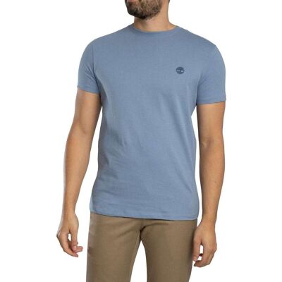 T-shirts med korta ärmar Timberland Slim Fit T-shirt med broderad logotyp EU XXL,EU S,EU M,EU L,EU XL Herr T-shirts med korta ärmar Timberland Slim Fit T-shirt med broderad logotyp EU XXL,EU S,EU M,EU L,EU XL Herr