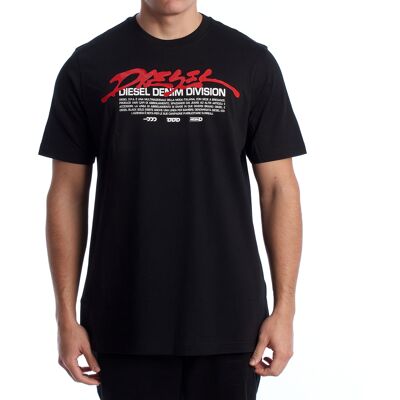 T-shirts med korta ärmar Diesel A19700_RHQBG-900 EU XXL,EU S,EU M,EU L,EU XL Herr T-shirts med korta ärmar Diesel A19700_RHQBG-900 EU XXL,EU S,EU M,EU L,EU XL Herr