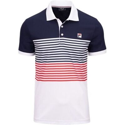 Polotröjor med korta ärmar Fila FBM2612300151 EU XXL,EU S,EU M,EU L,EU XL,EU 3XL Herr Polotröjor med korta ärmar Fila FBM2612300151 EU XXL,EU S,EU M,EU L,EU XL,EU 3XL Herr