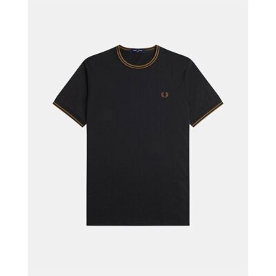 T-shirts med korta ärmar Fred Perry M1588 EU XXL,EU M Herr T-shirts med korta ärmar Fred Perry M1588 EU XXL,EU M Herr