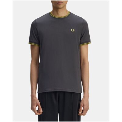 T-shirts med korta ärmar Fred Perry M1588 EU XXL,EU S,EU M,EU L,EU XS Herr T-shirts med korta ärmar Fred Perry M1588 EU XXL,EU S,EU M,EU L,EU XS Herr